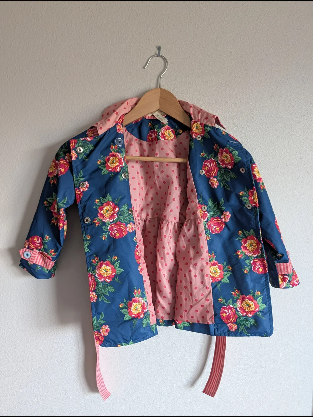 Matilda Jane Mixed Print Belted Trench